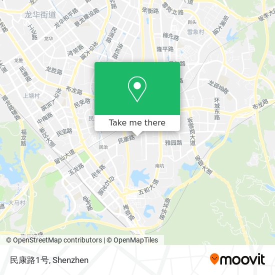 民康路1号 map