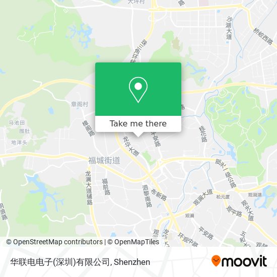 华联电电子(深圳)有限公司 map