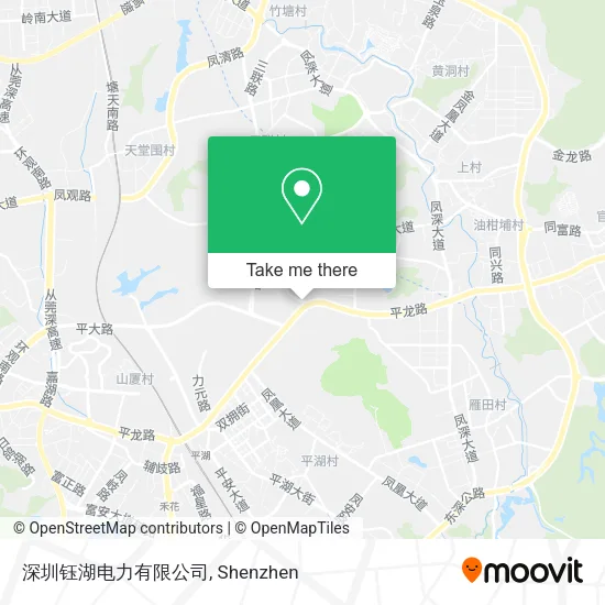 深圳钰湖电力有限公司 map