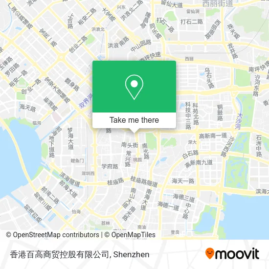 香港百高商贸控股有限公司 map
