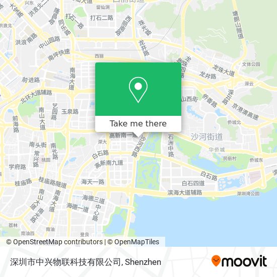 深圳市中兴物联科技有限公司 map