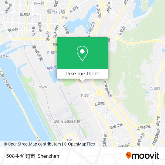 508生鲜超市 map