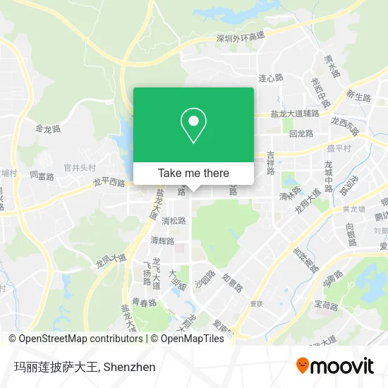 玛丽莲披萨大王 map