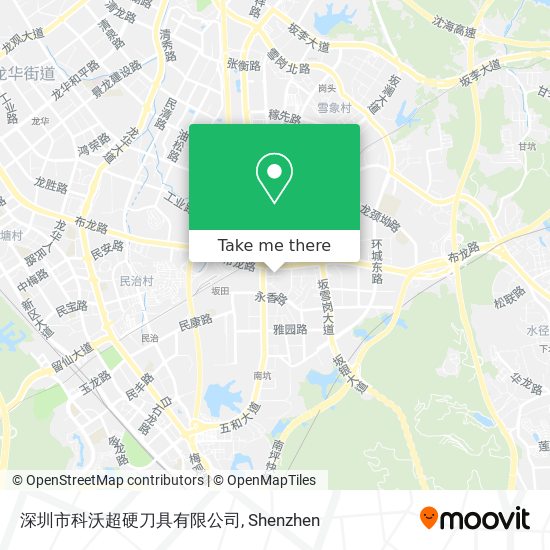 深圳市科沃超硬刀具有限公司 map