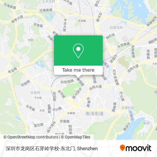 深圳市龙岗区石芽岭学校-东北门 map