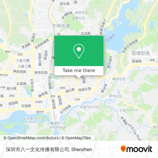 深圳市八一文化传播有限公司 map