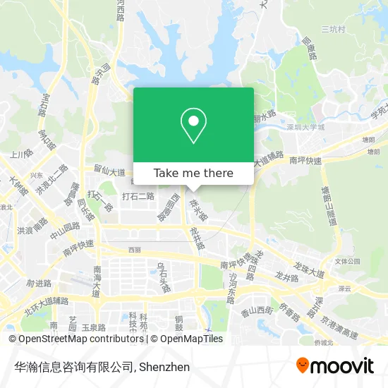 华瀚信息咨询有限公司 map