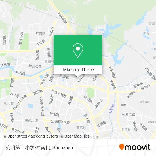 公明第二小学-西南门 map