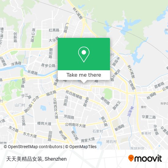 天天美精品女装 map