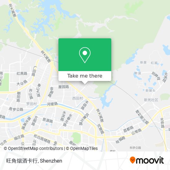 旺角烟酒卡行 map