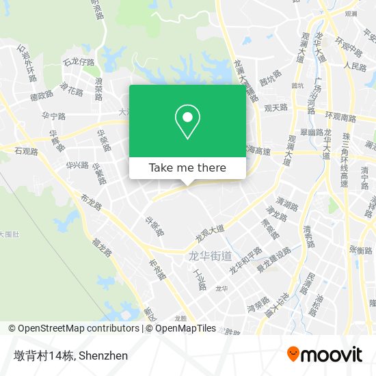 墩背村14栋 map