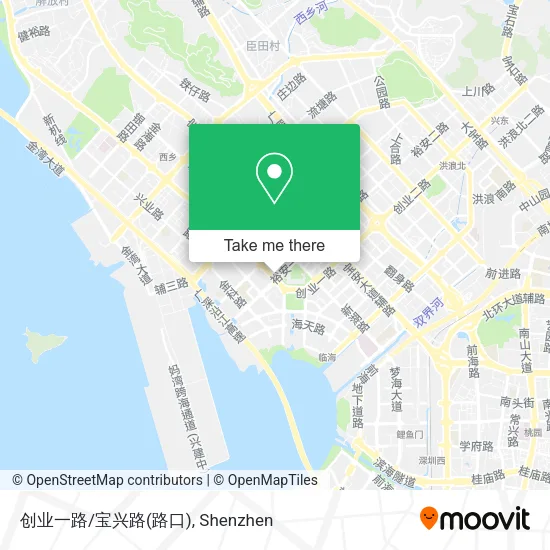 创业一路/宝兴路(路口) map