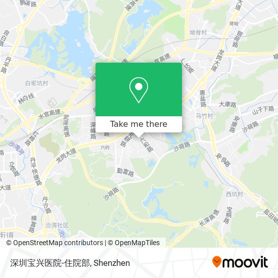 深圳宝兴医院-住院部 map