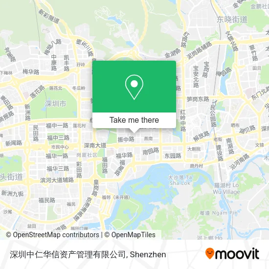 深圳中仁华信资产管理有限公司 map