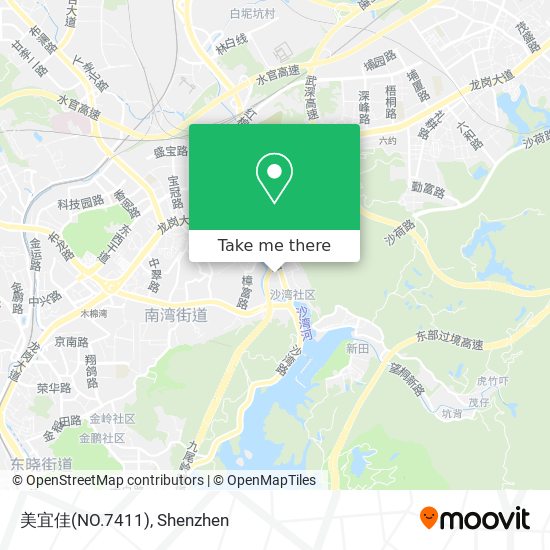 美宜佳(NO.7411) map