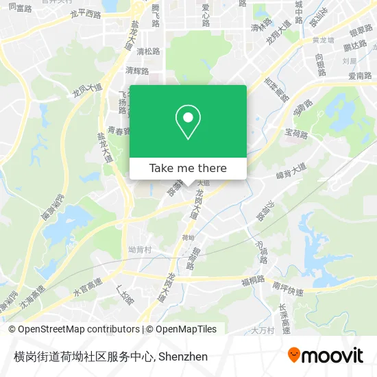 横岗街道荷坳社区服务中心 map