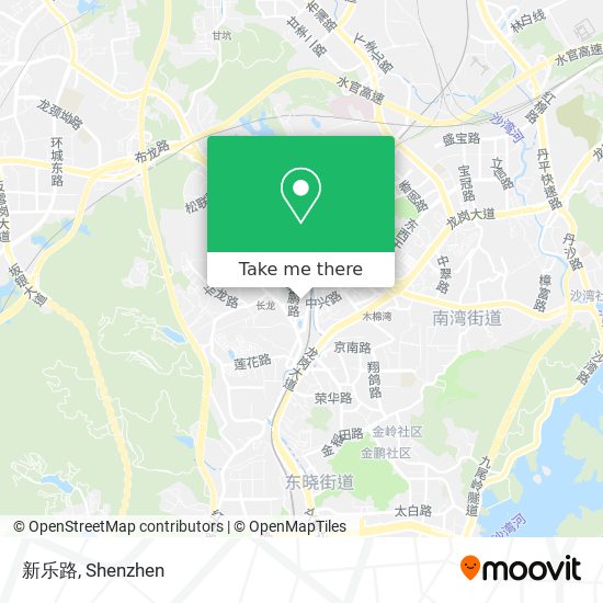 新乐路 map