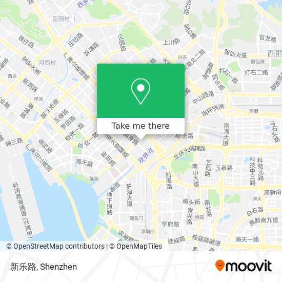 新乐路 map