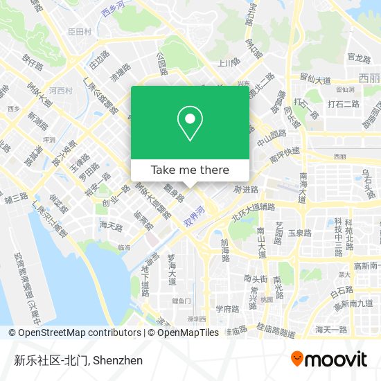 新乐社区-北门 map