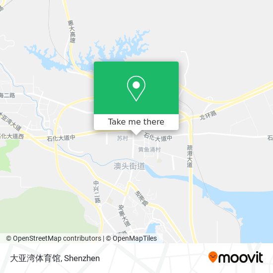 大亚湾体育馆 map