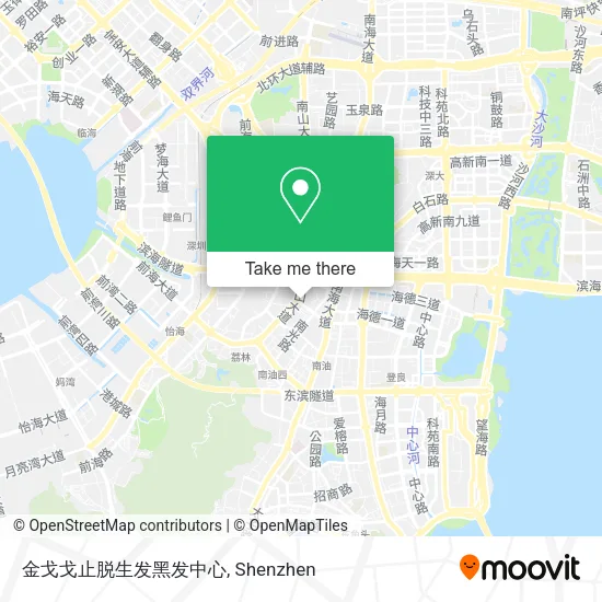 金戈戈止脱生发黑发中心 map