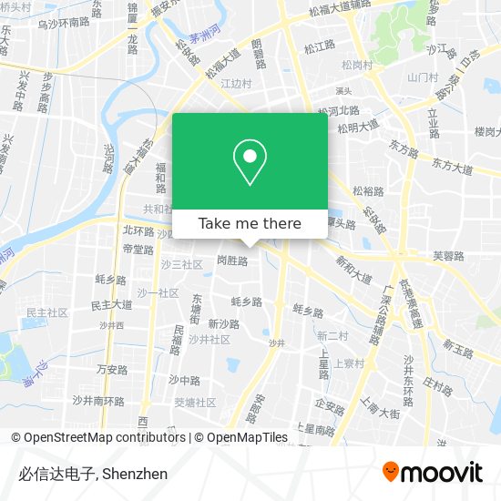 必信达电子 map