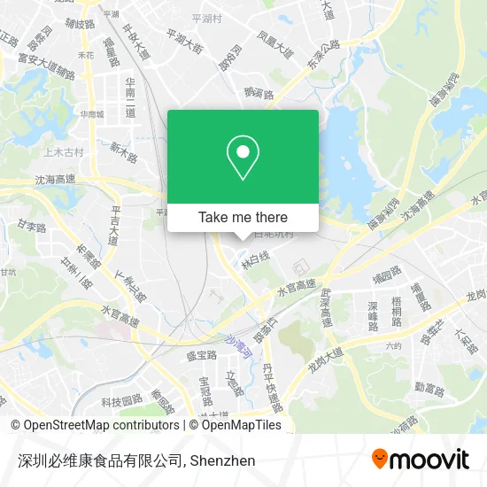 深圳必维康食品有限公司 map