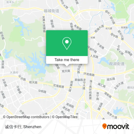 诚信卡行 map