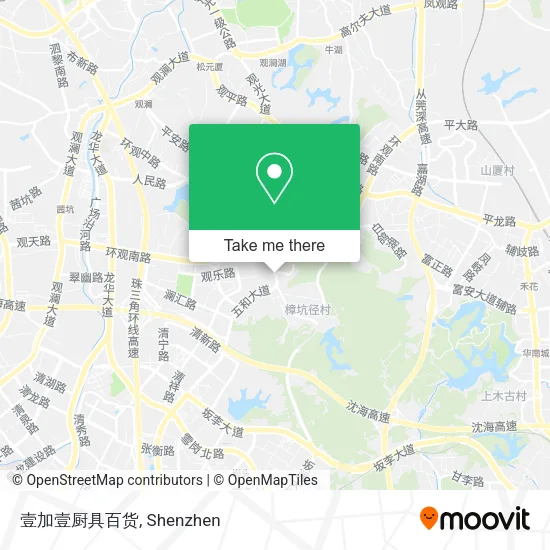 壹加壹厨具百货 map