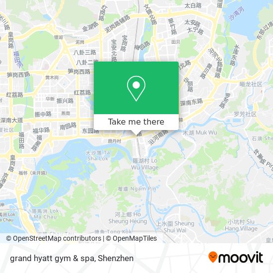 grand hyatt gym & spa map