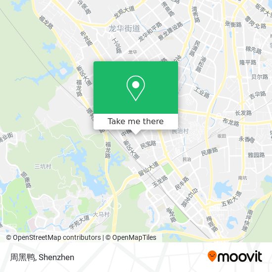 周黑鸭 map