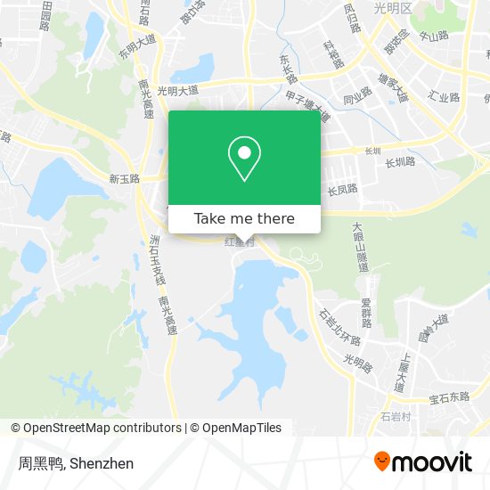 周黑鸭 map