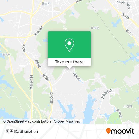 周黑鸭 map