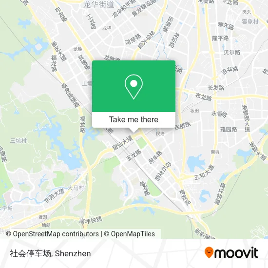 社会停车场 map