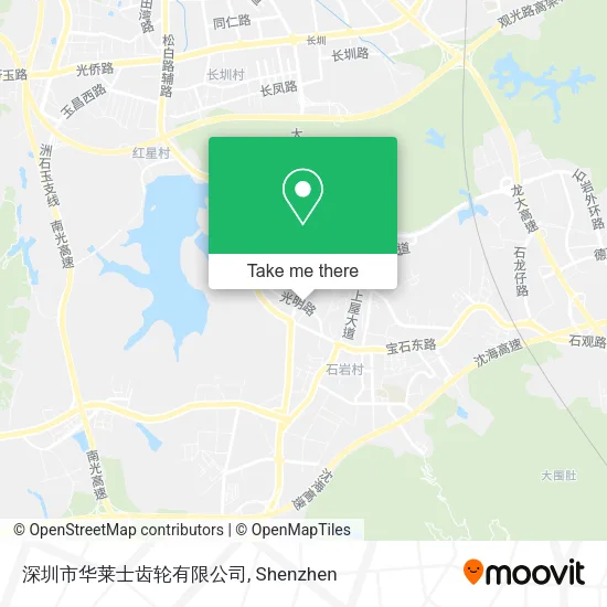 深圳市华莱士齿轮有限公司 map