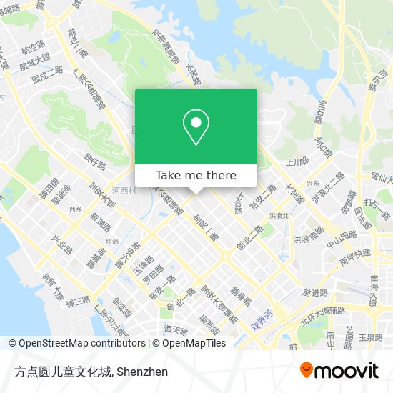 方点圆儿童文化城 map