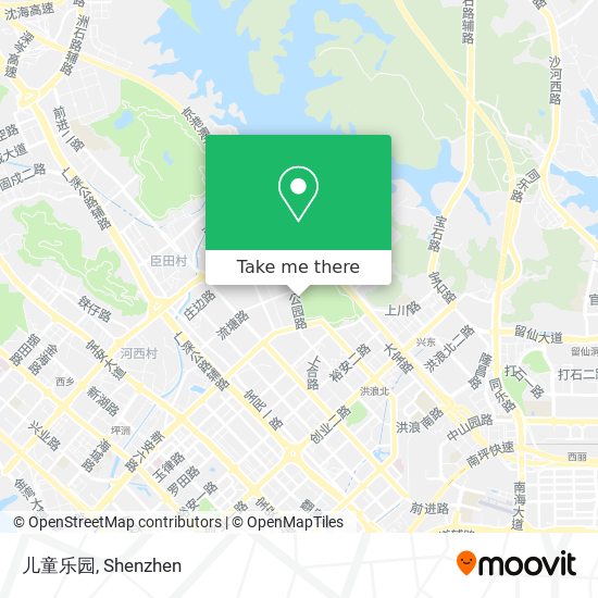 儿童乐园 map