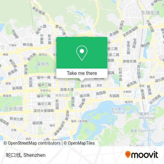 蛇口线 map