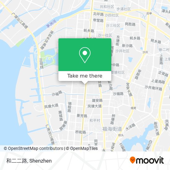 和二二路 map