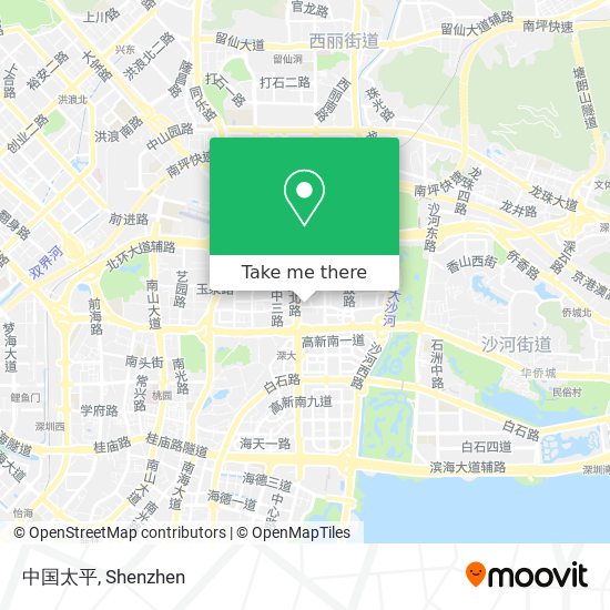 中国太平 map