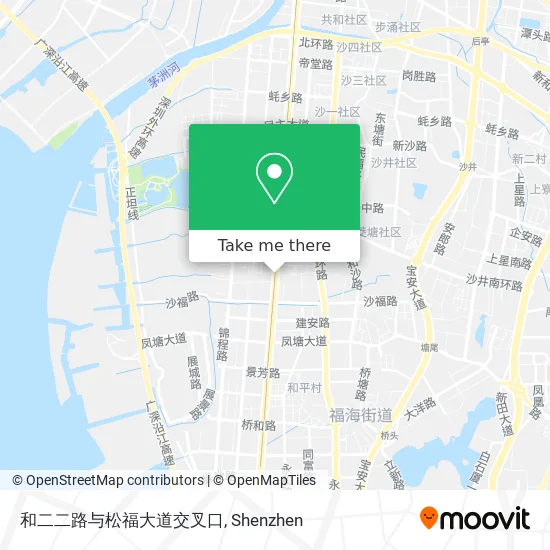 和二二路与松福大道交叉口 map
