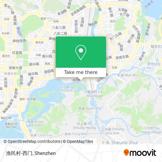 渔民村-西门 map