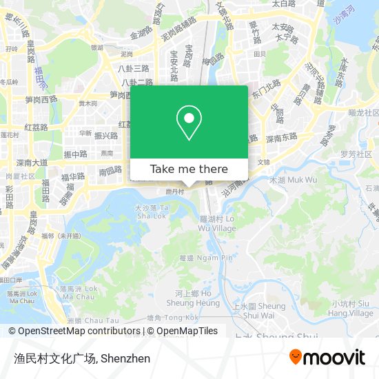渔民村文化广场 map