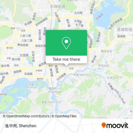 逸华阁 map