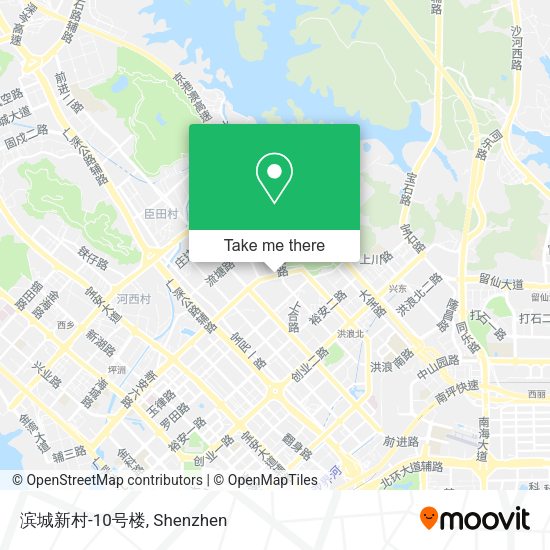 滨城新村-10号楼 map