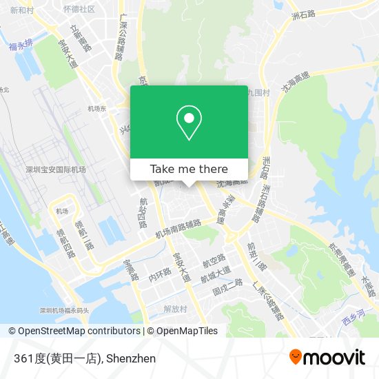 361度(黄田一店) map