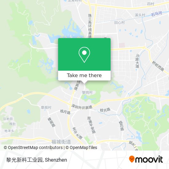 黎光新科工业园 map