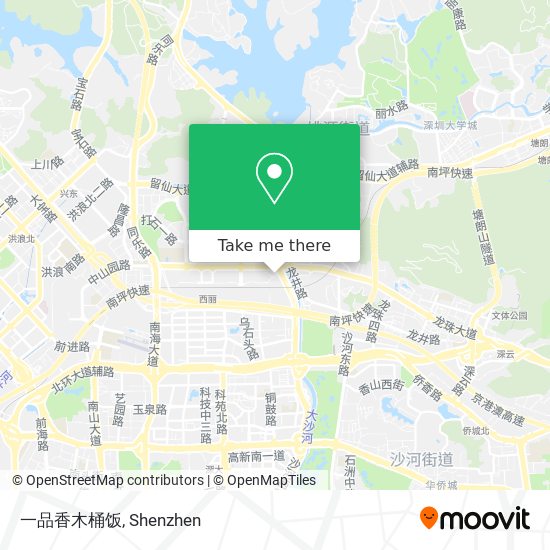 一品香木桶饭 map