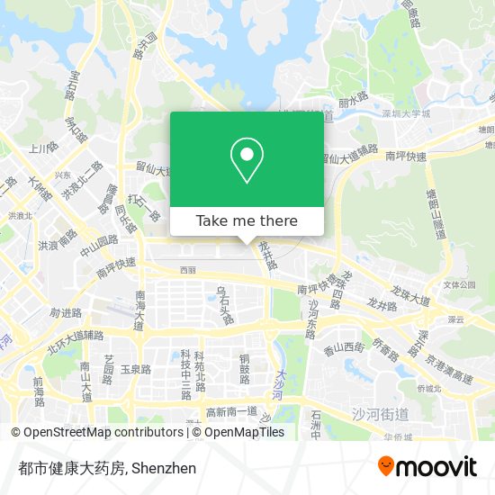 都市健康大药房 map