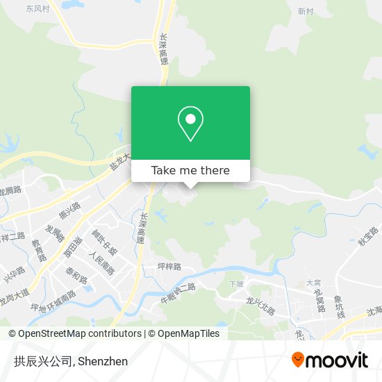 拱辰兴公司 map